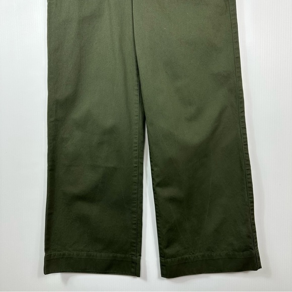 Theory Pants Size 4 Namid Ts Washed Wide Leg Chinos - Picture 8 of 17